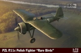 Model plastikowy PZL P.11c Polish Fighter in Rare Birds 1/72