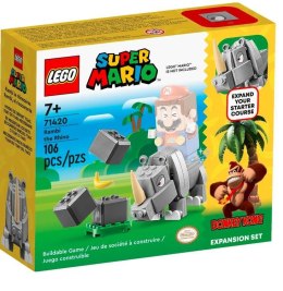 KLOCKI LEGO SUPER MARIO 71420 NOSOROŻEC RAMBI - ZESTAW ROZSZERZAJĄCY