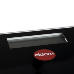 CZARNA ELEKTRONICZNA WAGA ŁAZIENKOWA ELDOM GWO250 LCD