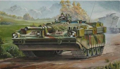 Model do sklejania Sweden Strv 103C MBT
