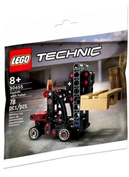 KLOCKI LEGO TECHNIC 30655 WÓZEK WIDŁOWY Z PALETĄ