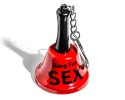 BRELOK DO KLUCZY RING FOR SEX DZWONEK NA SEX CZERWONY