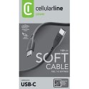 KABEL USB-C DO USB-C 1.2 M CZARNY CELLULARLINE