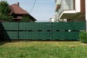 Taśma ogrodzeniowa PASKI 6 x 2,55mb BASIC 19cm PROTECTO ZIELONA + 12 klipsów GRATIS