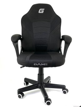 Fotel obrotowy do biurka OUTLET MARIO BLACK FULL Fabric