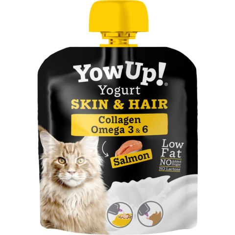 YowUp! Jogurt z kolagenem i kwasami Omega 3 i 6 dla kotów 85g