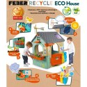 FEBER Domek ogrodowy Recycle Eco Segregacja Odpadów Zielona Energia